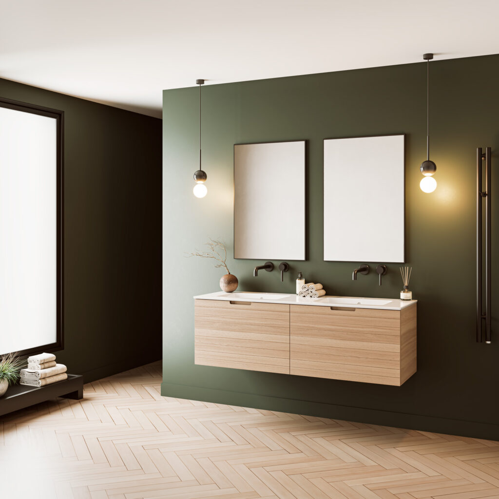 muebles de baño y grifería de la marca catalano